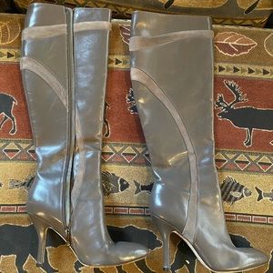 Via Spiga Italian leather stiletto boots
